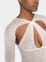 Coperni Uitgesneden maxi-jurk Wit - Thumbnail 3