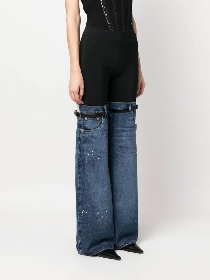 Coperni Flared jeans Blauw