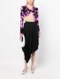Coperni Top met bloemenprint Zwart - Thumbnail 2
