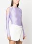 Coperni Gedrapeerde bodysuit Paars - Thumbnail 3