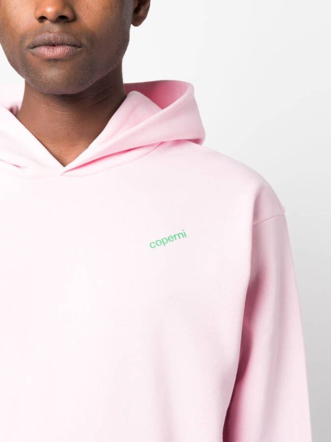 Coperni Jersey hoodie Roze