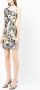 Coperni Jurk met abstracte print Zwart - Thumbnail 3