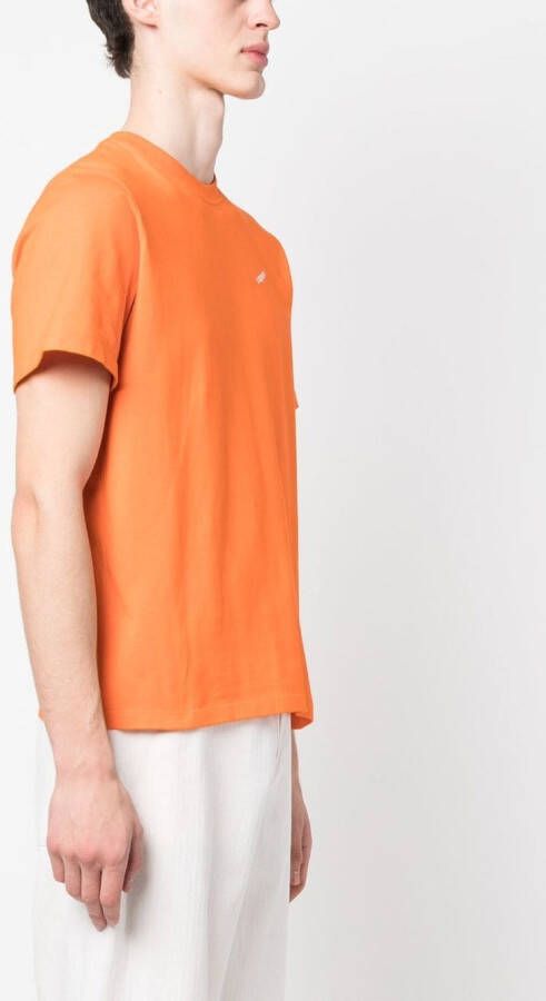 Coperni T-shirt met logoprint Oranje