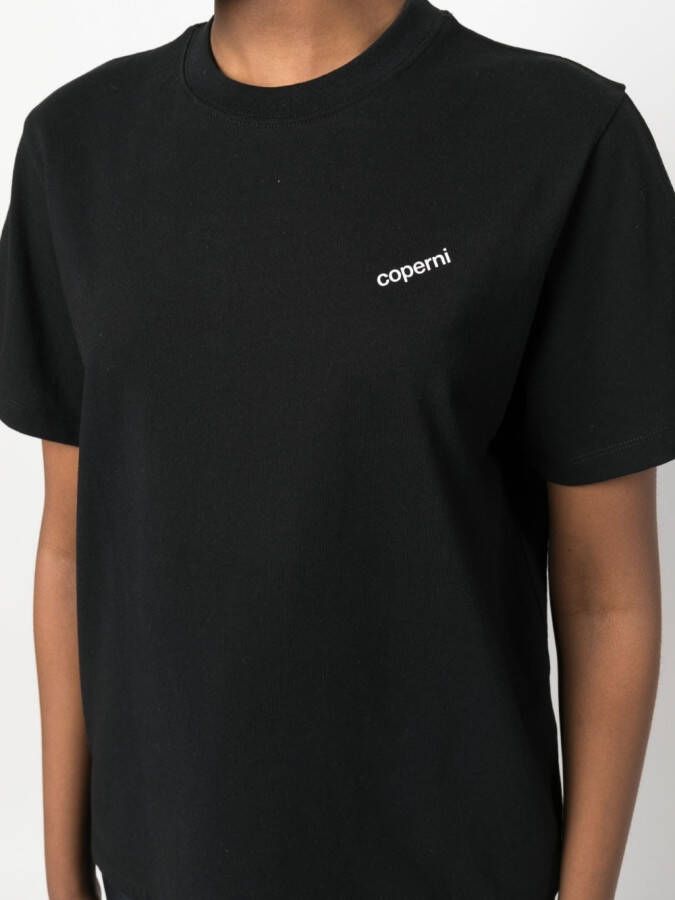 Coperni T-shirt met logoprint Zwart