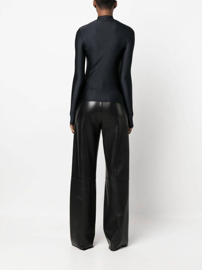 Coperni Top met hoge hals Zwart