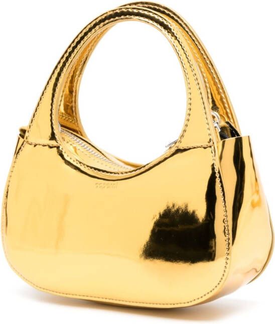 Coperni Leren shopper Beige