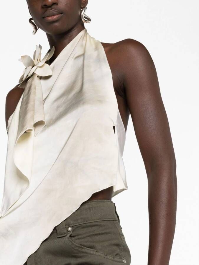 Coperni Mouwloze top Grijs