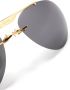Coperni Clip-on zonnebril Zwart - Thumbnail 3