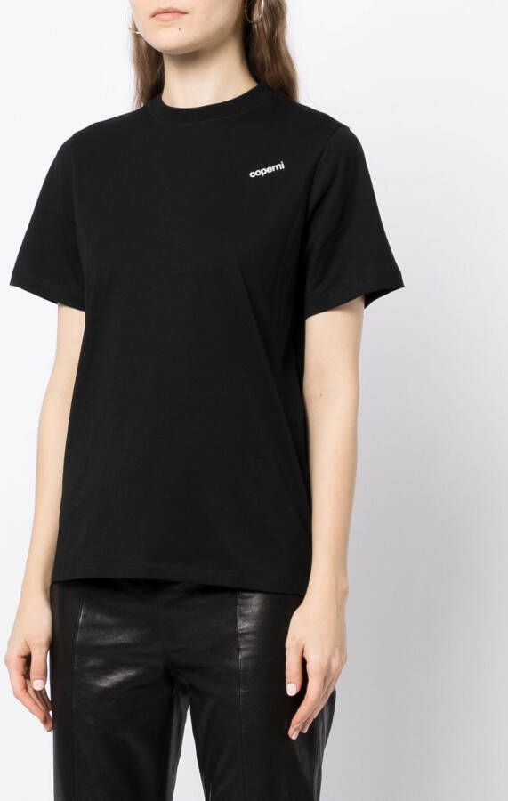 Coperni T-shirt met logoprint Zwart