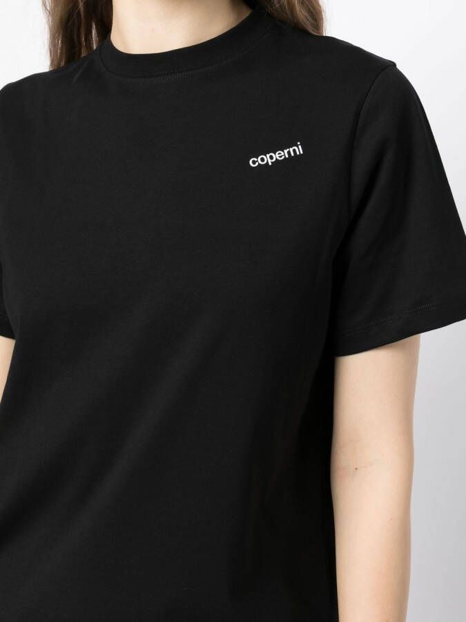 Coperni T-shirt met logoprint Zwart
