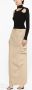Coperni Denim maxi-rok Beige - Thumbnail 4