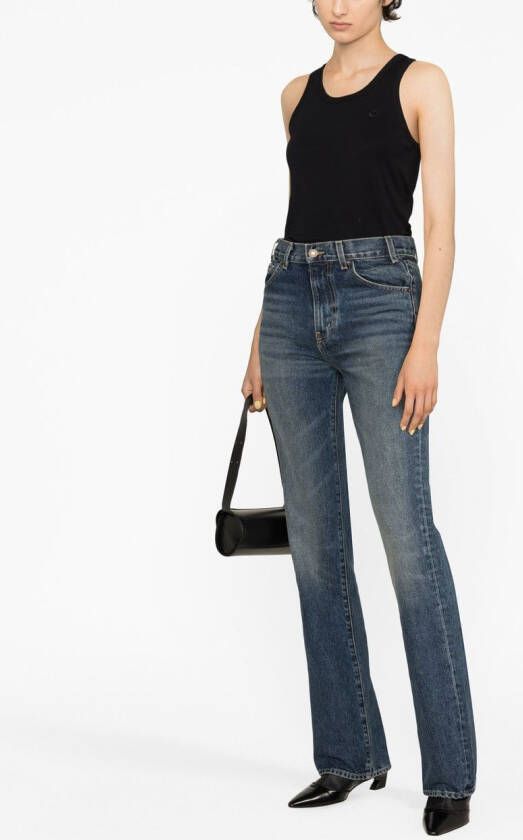 Coperni Tanktop met U-hals Zwart