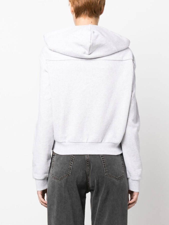 Coperni Gedraaide hoodie Grijs
