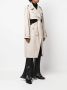 Coperni Uitgesneden trenchcoat Beige - Thumbnail 3