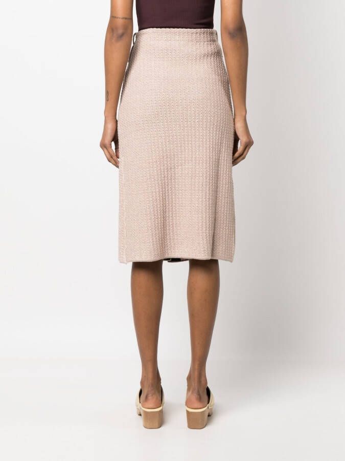 CORMIO Midi-rok Roze