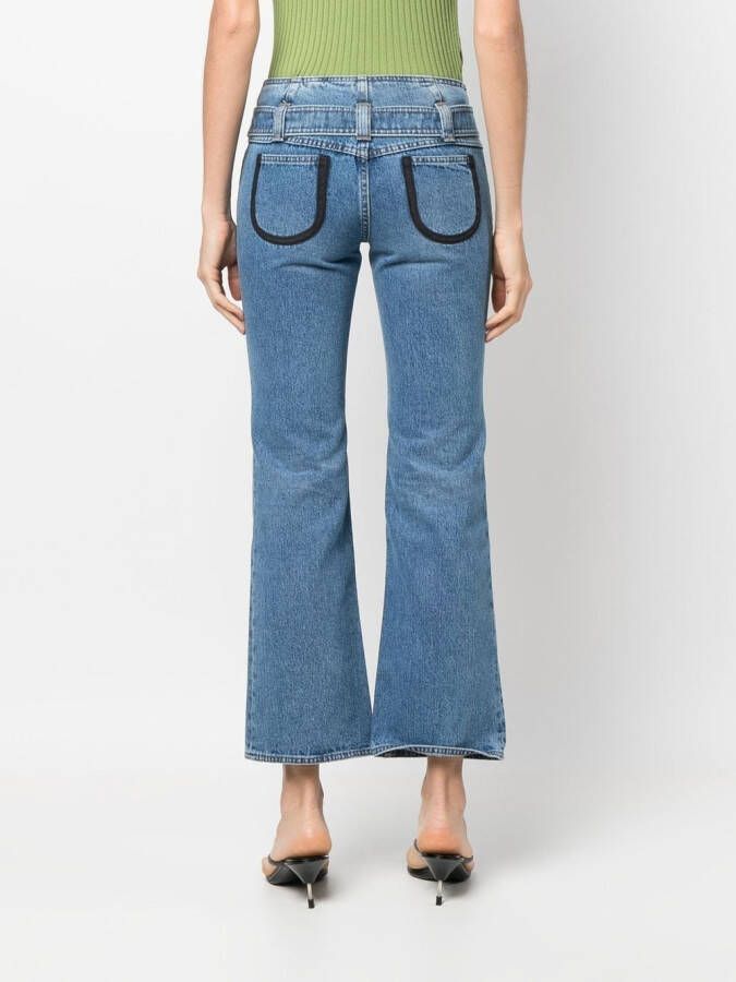 CORMIO Cropped jeans Blauw