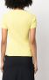 CORMIO T-shirt met geborduurde bloemen Geel - Thumbnail 4