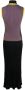 CORMIO Jurk met colourblocking Bruin - Thumbnail 2