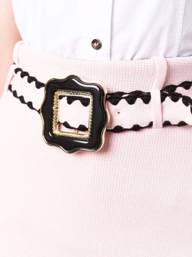 CORMIO Mini-rok met ceintuur Roze