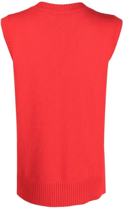 CORMIO Spencer met print Rood