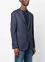 Corneliani Blazer met enkele rij knopen Blauw - Thumbnail 3