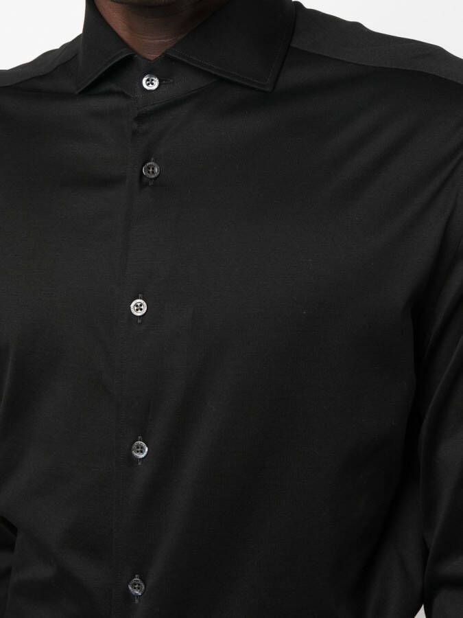 Corneliani Button-up overhemd Zwart