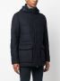 Corneliani Gewatteerd jack Blauw - Thumbnail 3