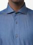 Corneliani Denim overhemd Blauw - Thumbnail 5