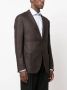 Corneliani Geruite blazer Bruin - Thumbnail 3