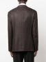 Corneliani Geruite blazer Bruin - Thumbnail 4