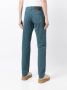 Corneliani High waist broek Blauw - Thumbnail 4