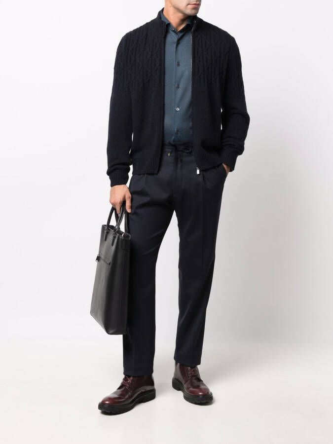 Corneliani Kasjmier trui Blauw