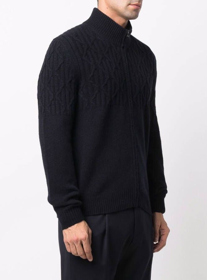 Corneliani Kasjmier trui Blauw