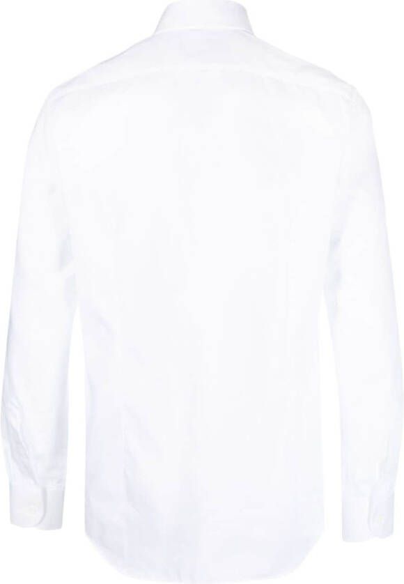 Corneliani Katoenen overhemd Wit