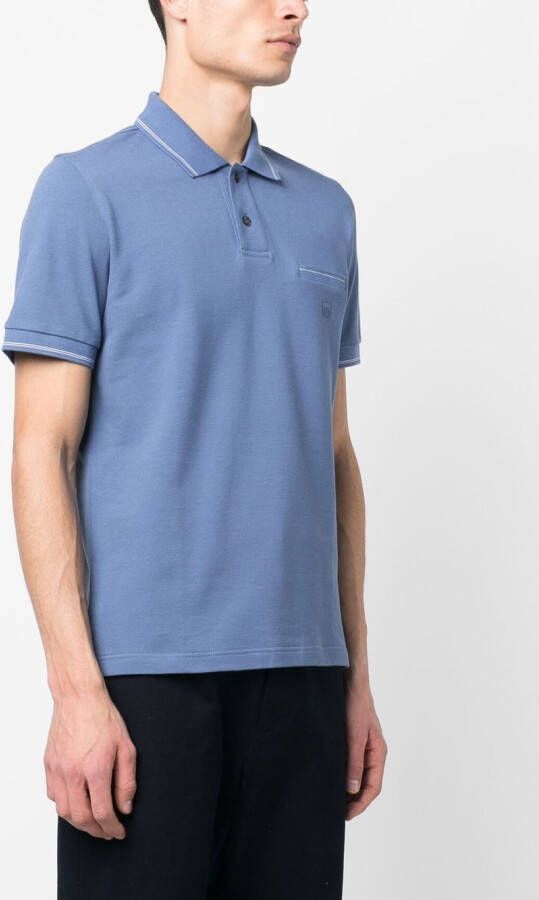 Corneliani Katoenen poloshirt Blauw