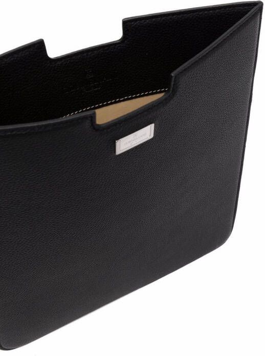 Corneliani Laptophoes met logoplakkaat Zwart