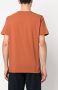 Corneliani T-shirt met logoprint Oranje - Thumbnail 4