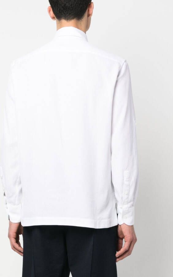 Corneliani Overhemd met knopen Wit