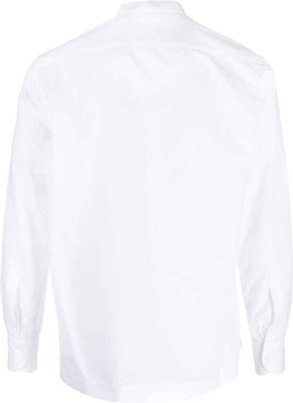 Corneliani Overhemd van katoen-linnenmix Wit