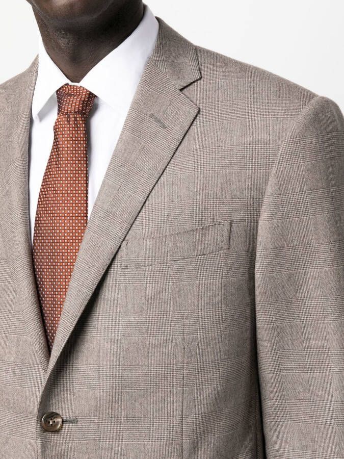 Corneliani Pak met enkele rij knopen Beige