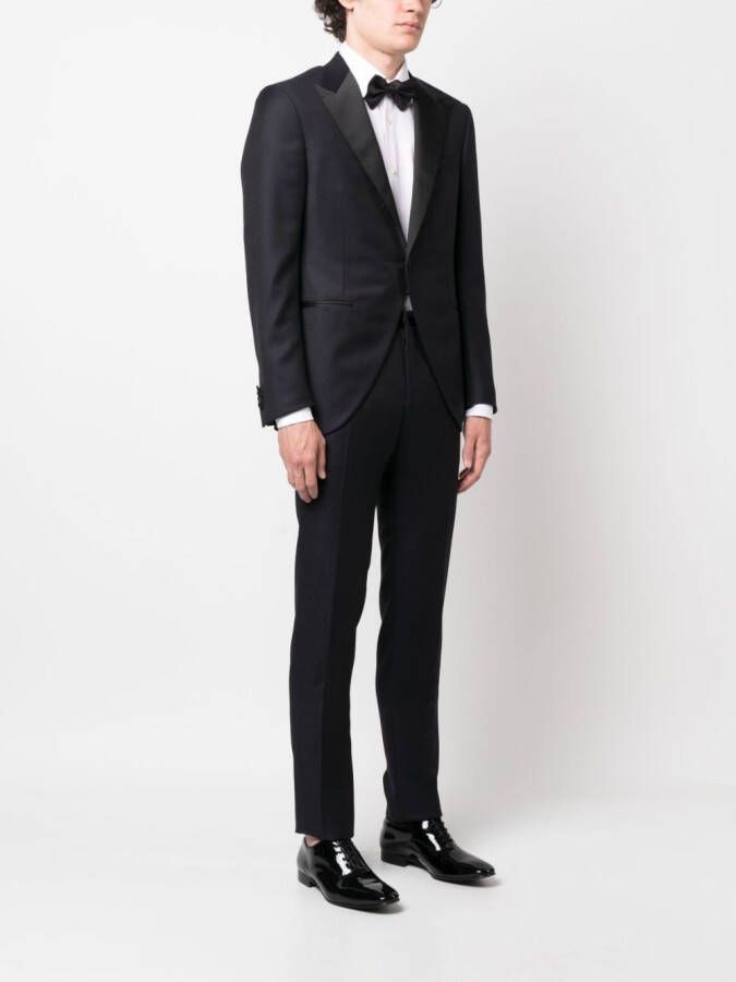 Corneliani Pak met enkele rij knopen Blauw