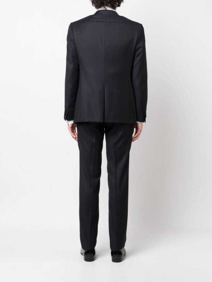 Corneliani Pak met enkele rij knopen Blauw