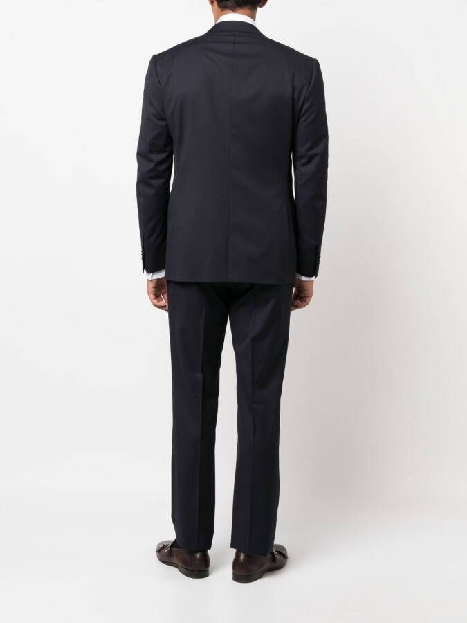 Corneliani Pak met enkele rij knopen Blauw