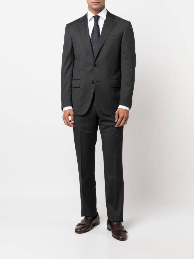 Corneliani Pak met enkele rij knopen Grijs
