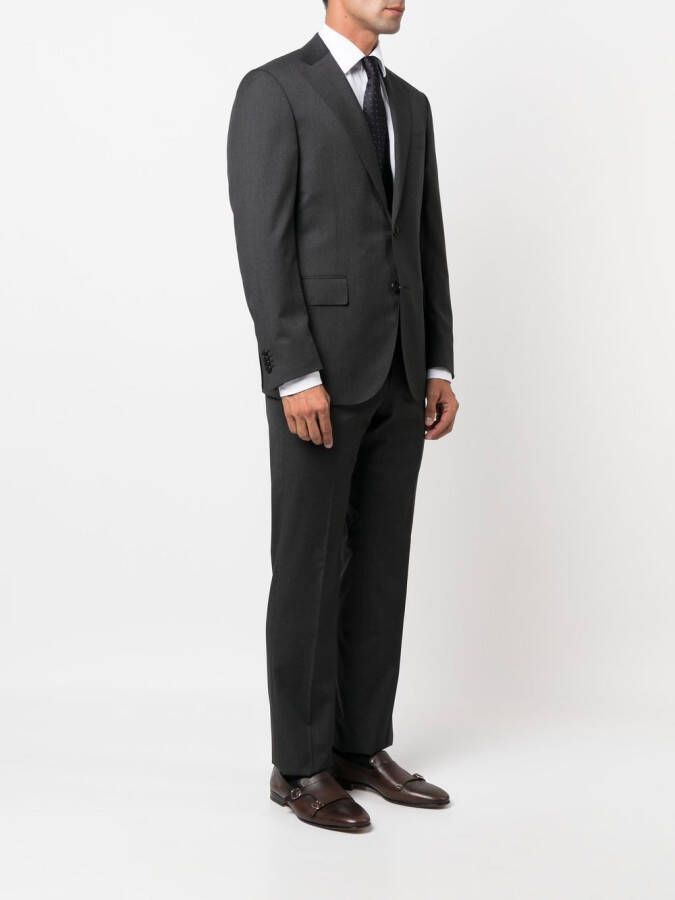 Corneliani Pak met enkele rij knopen Grijs