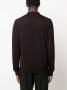Corneliani Fijngebreid poloshirt Rood - Thumbnail 4