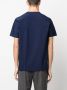 Corneliani T-shirt met ronde hals Blauw - Thumbnail 4