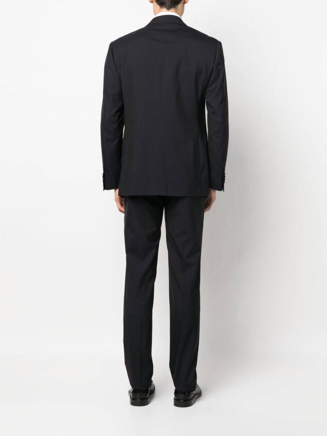 Corneliani Pak met enkele rij knopen Blauw