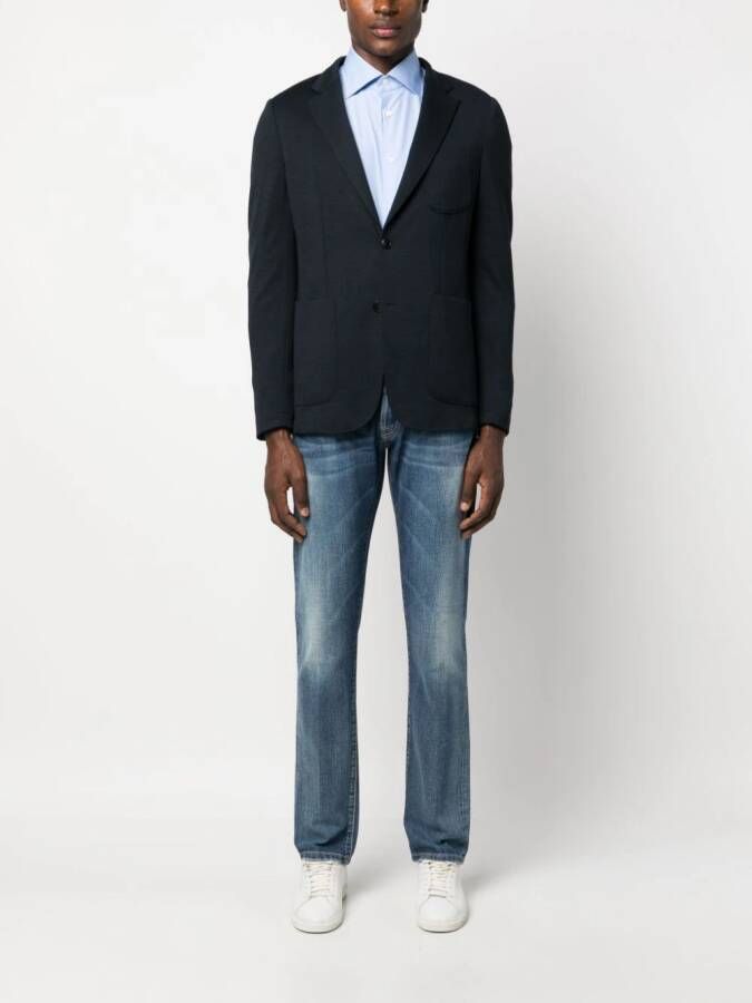 Corneliani Straight jeans Blauw