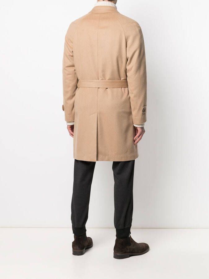 Corneliani Stropdas met textuur Beige